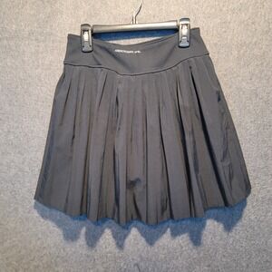Abercrombie Kids YPB Black Pleated Athletic Skort Built In Shorts Size 15-16